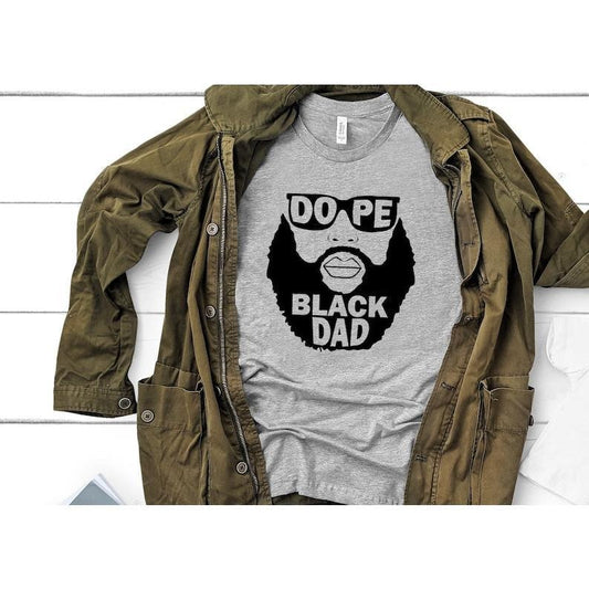 Dope Black Dad T Shirt Hoodie Sweater, Black Dad Shirt, African American Shirt, Daddy Shirt, Fathers Day Shirt, Husband shirt, Hero Shirt, BLM Shirt style 02