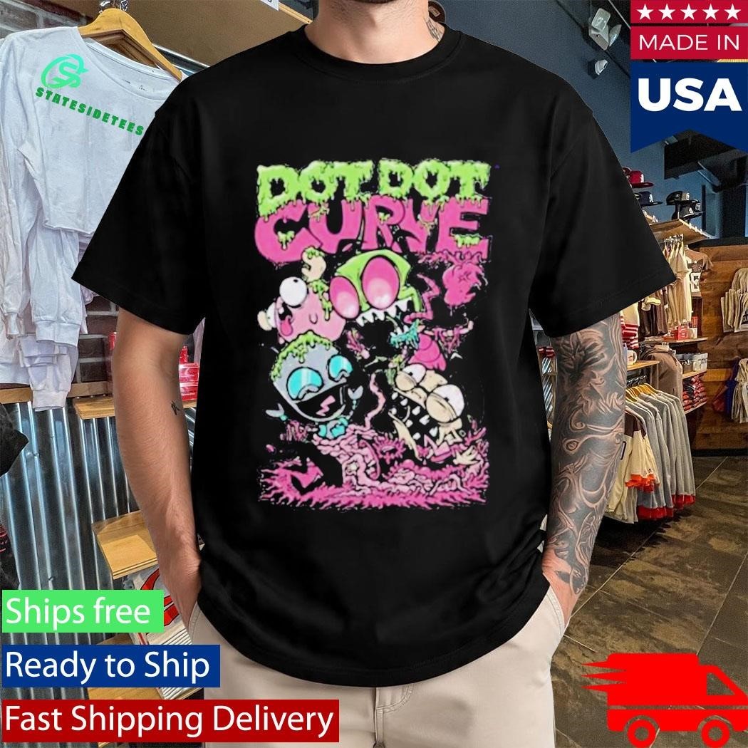 Dot Dot Curve Zim Did It Shirt