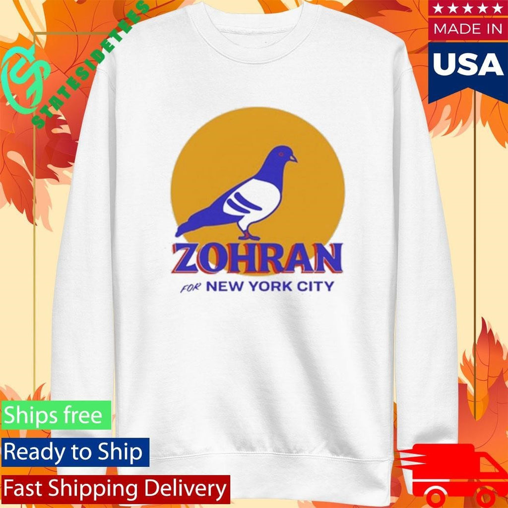 Dove Zohran For New York City Box Shirt