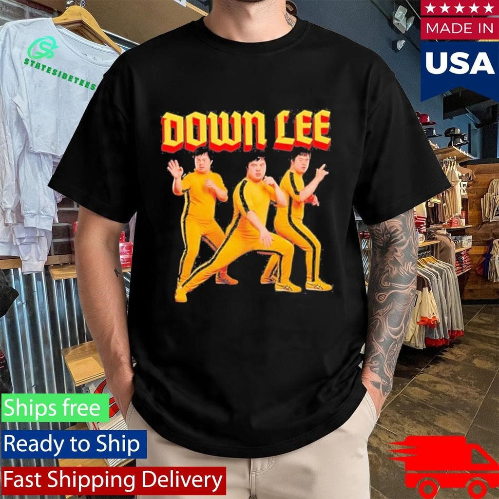 Down Lee X Bruce Lee Parody Shirt