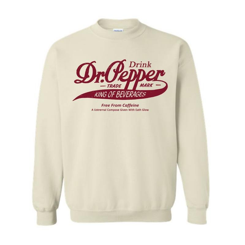 Dr. Pepper Soda T-Shirt Sweatshirt Hoodie, Trendy Shirt | DripVista.com