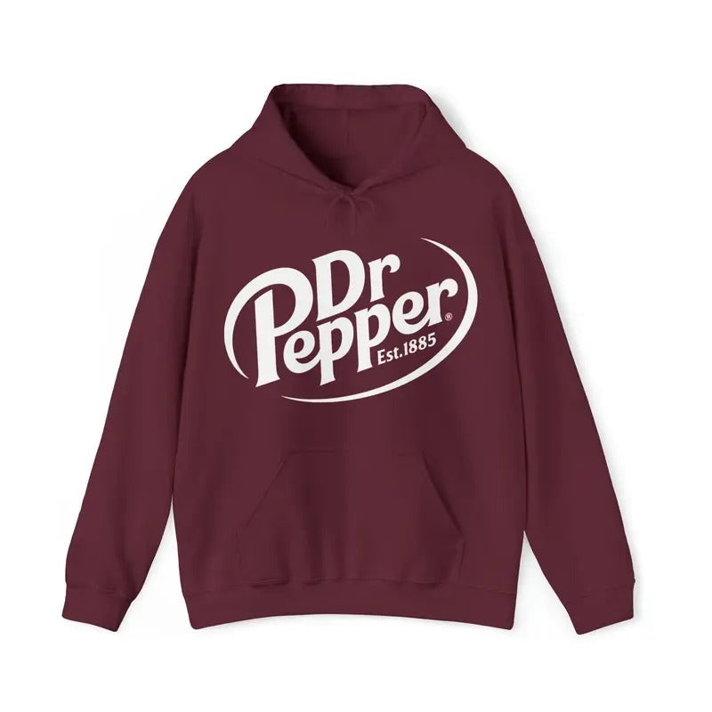 Dr. Pepper Unisex Crewneck Hoodie, Full Color Hoodie, Vintage Trendy Hoodie, For Gift T-Shirts, Sweatshirt | DripVista.com