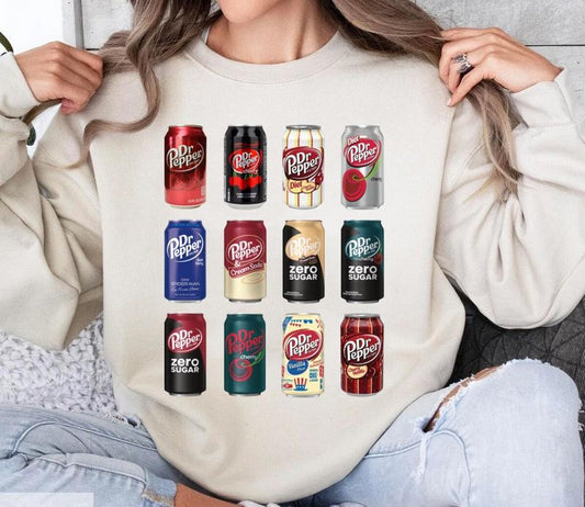 Dr Pepper Drink Sweatshirt, Dr Pepper Sweater