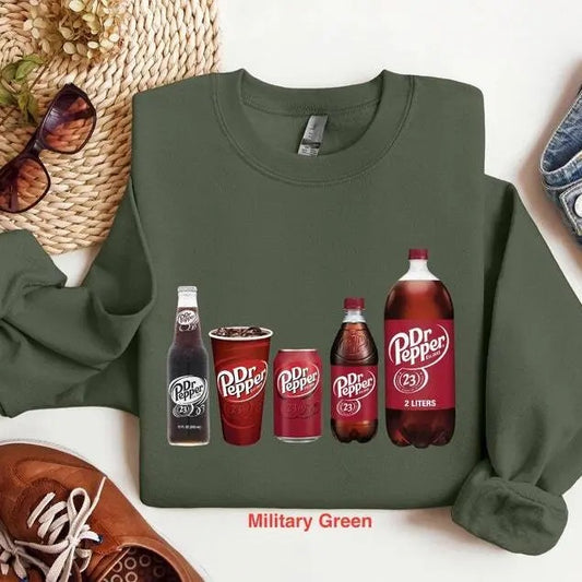 Dr Pepper Sweatshirt, Dr Pepper Christmas Shirt, Dr Pepper Sweatshirt, Christmas Gift for Dr Pepper Lover, Dr Pepper Fan Shirt