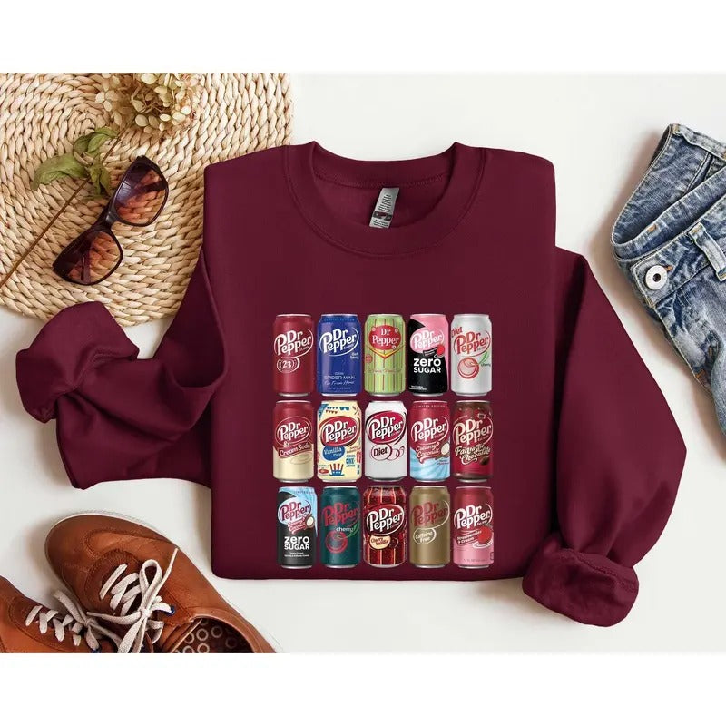 Dr Pepper Sweatshirt, Dr Pepper Christmas Shirt, Dr Pepper Sweatshirt, Christmas Gift for Dr Pepper Lover, Dr Pepper Fan...