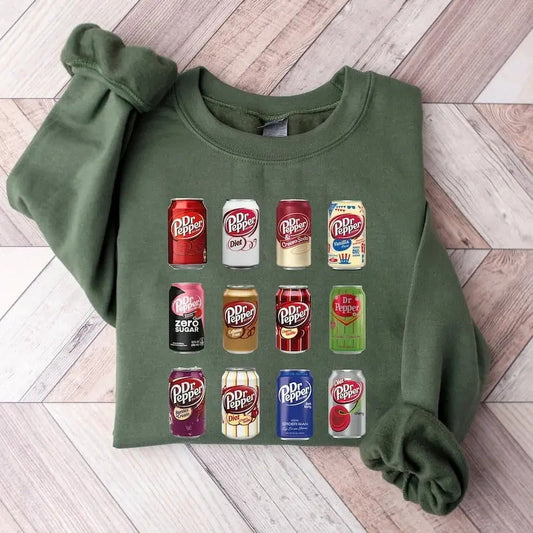 Dr Pepper Sweatshirt, Dr Pepper Soda Sweatshirt, Soda Unisex Sweatshirt, Gift For Herr, Gift For Him