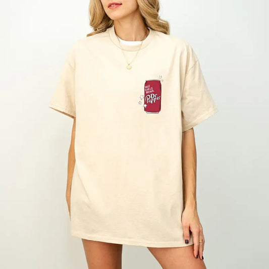 Dr Pepper T-shirt, Dr Pepper Gift, Dr Pepper T-Shirt Dr Pepper Bow Crewneck, Cute Bow Tee, Trendy Soda Shirt, Gifts for her, Gifts for him