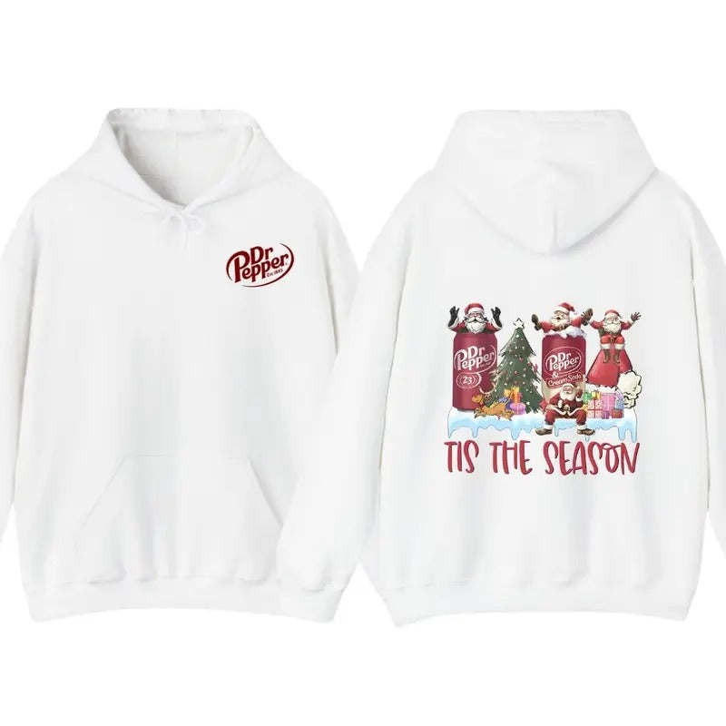 Dr Pepper Tis The Season Christmas, Chrimas Shirts, Dr Pepper Hoodie, Trendy T-Shirt Sweatshirt | DripVista.com
