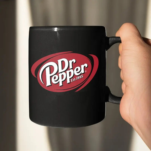Dr. Pepper Logo Est. 1885 11oz Coffee Tea Mug, Dr Pepper Mug