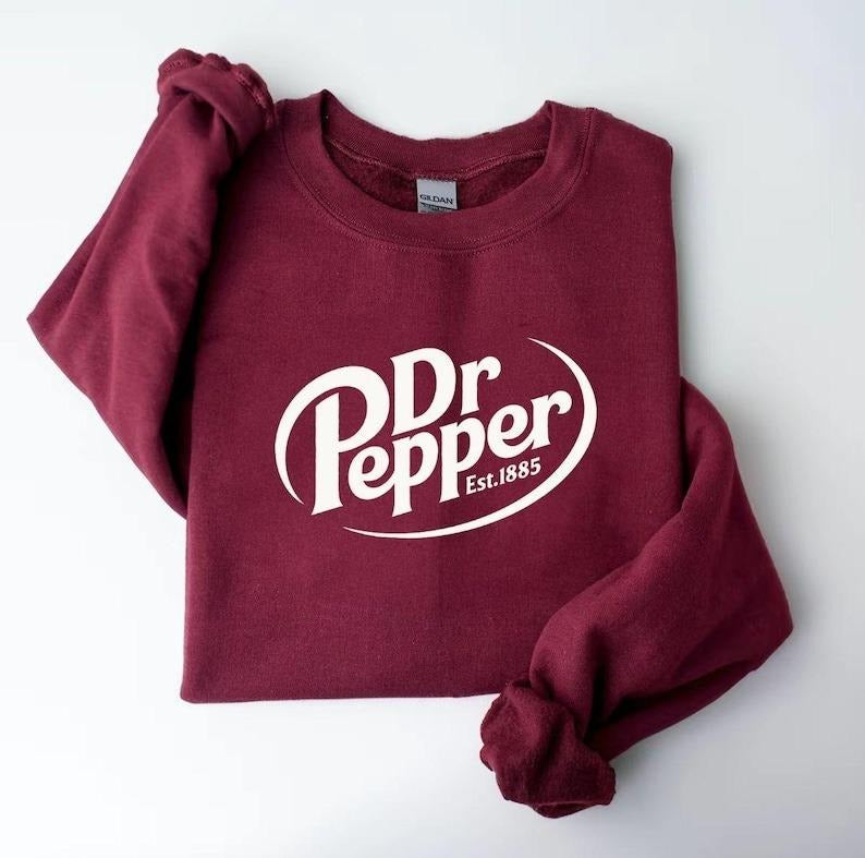 Dr. Pepper Sweatshirt, Dr. Pepper Lover Gift, For Men, For Women T-Shirts, Hoodie | DripVista.com