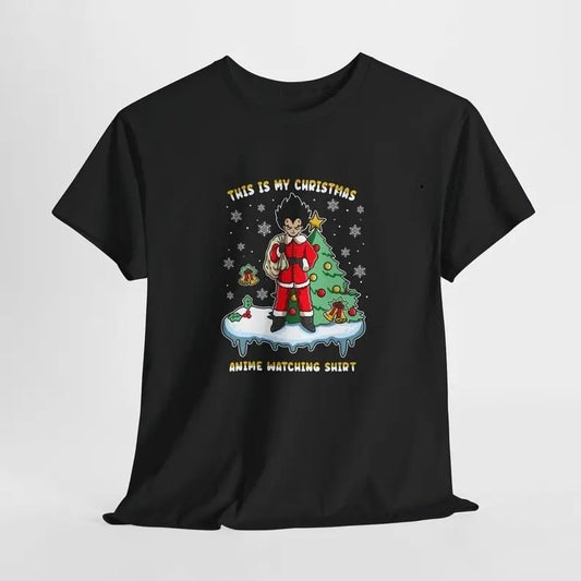 Dragon Ball Christmas Anime Watching Shirt | Gift for Fans & Collectors | Merry Xmas Tee