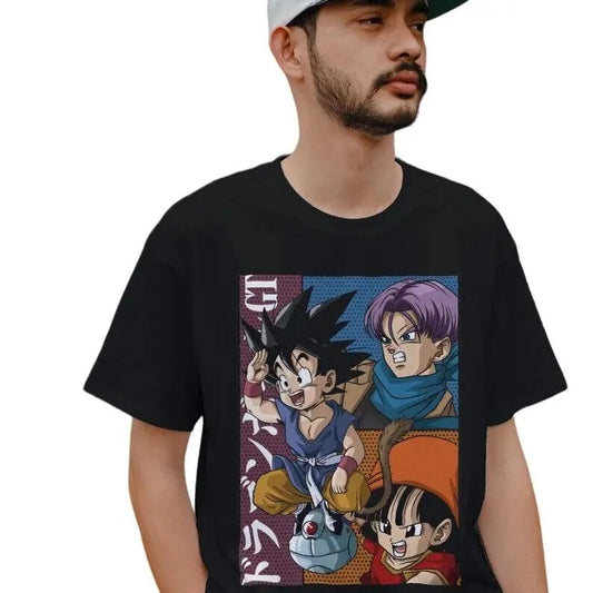 Dragon Ball Z Anime Tee Authentic DBZ Merch with Manga-inspired Style