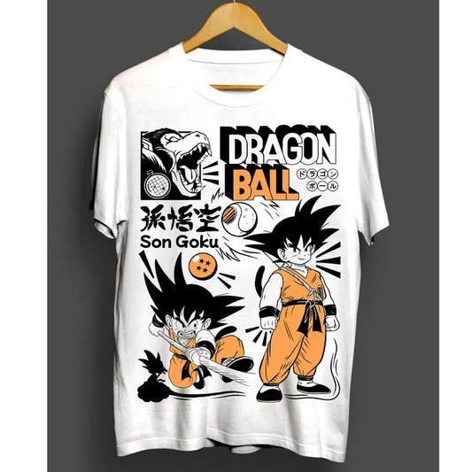 Dragon Ball Z Son Goku T-shirt Anime Manga Gohan,Goten,Vegeta,Trunks All Size