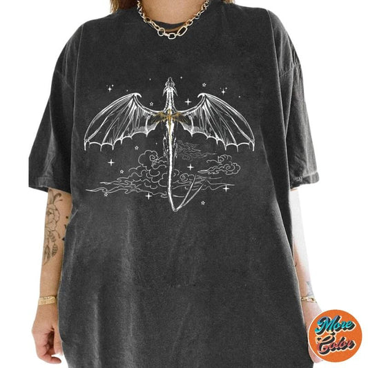 Dragon Rider Basgiath War College Shirts, Cotton Unisex T-shirt, Crew Neck, Size S- 3XL, Menswear Top, Womenswear Top Underwear Streetwear