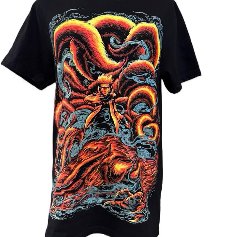 Dragon Rojo Men's T-Shirt - Short Sleeve Crewneck with Vibrant Graphic Design, Ideal for Casual Wear and Street Style - Streetwear, Tshirt, Top, Menswear, Animal, Tropical, Shortsleeve