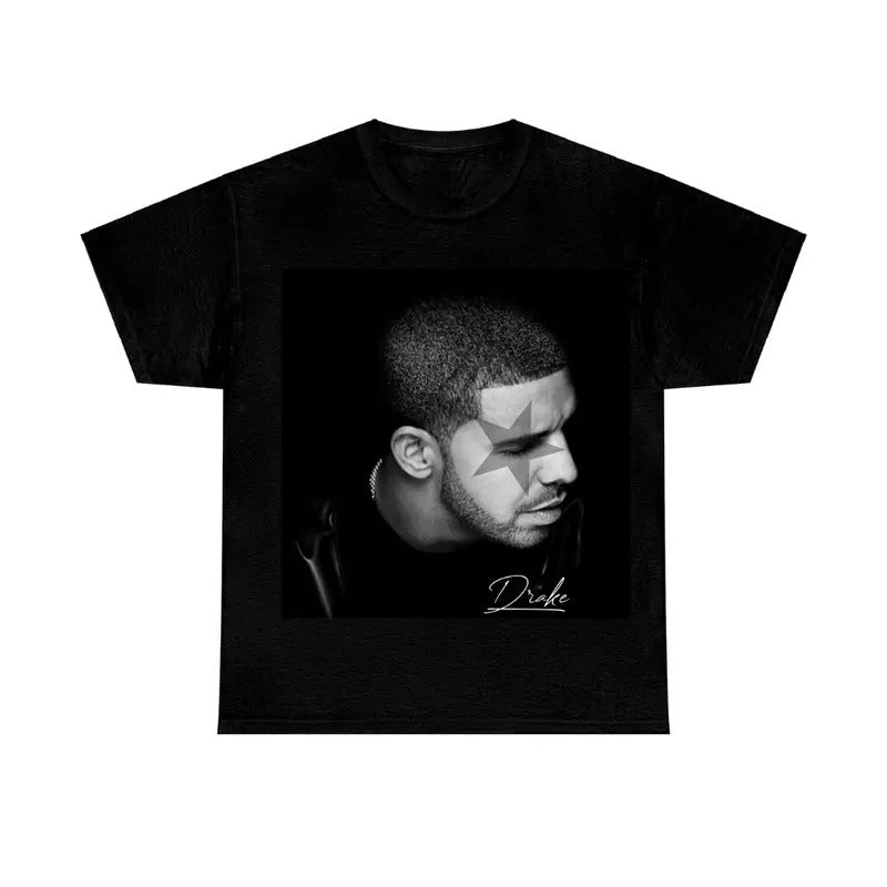 Drake Black Star Concert Tee, Rap Hip Hop Shirt Hoodie, Sweatshirt | DripVista.com