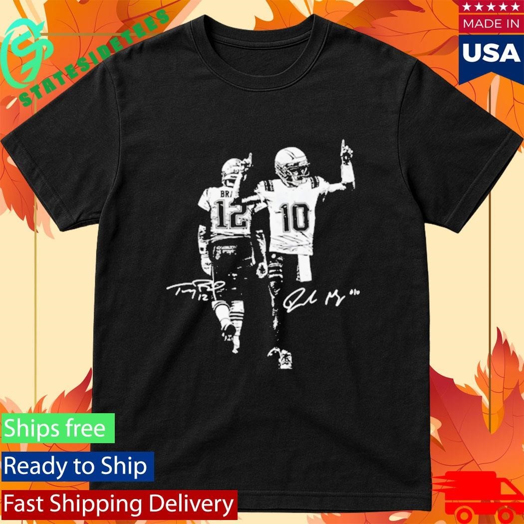 Drake Maye And Tom Signature Shirt