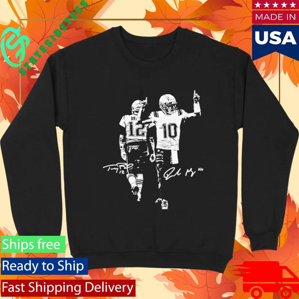Drake Maye And Tom Signature Shirt