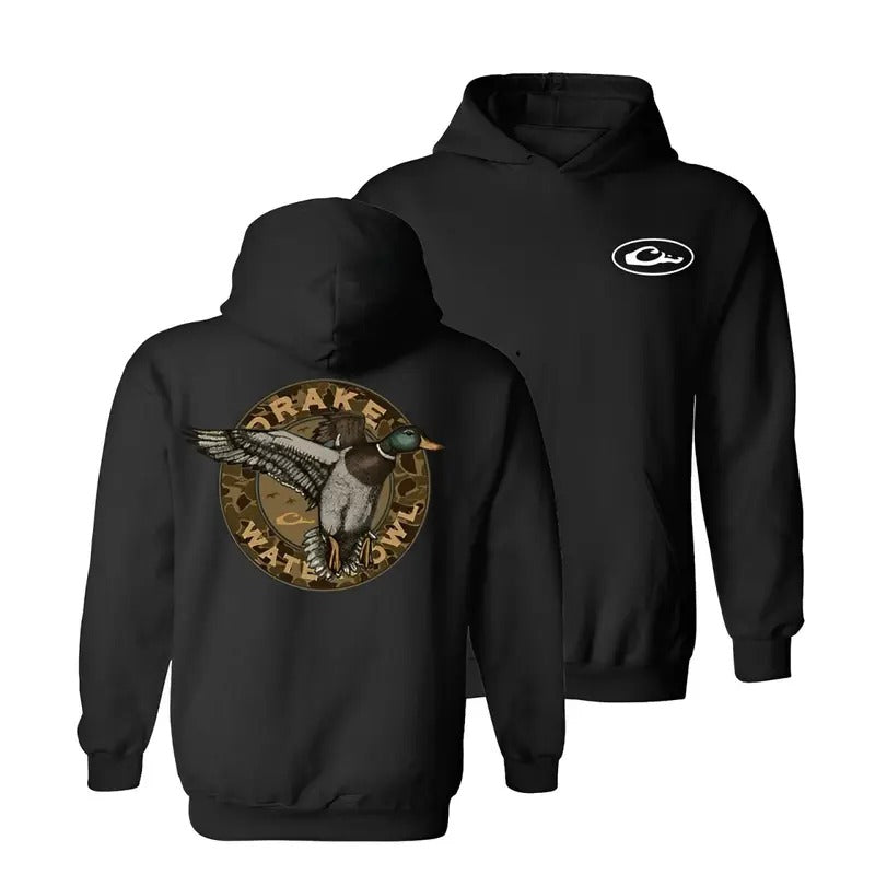 Drake Waterfowl Camo Country Duck Hunt Unisex Hoodie - Sweatshirt - Tee unisex hoodie | DripVista.com