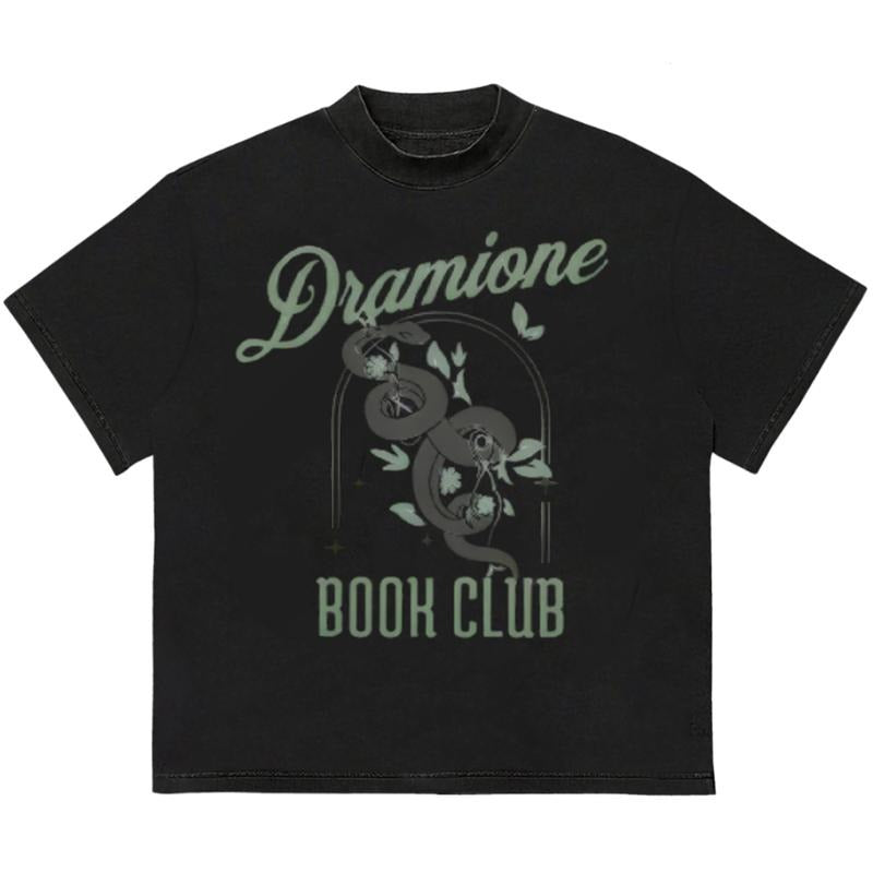 Dramione Book CLub T-Shirt Stylish Gift for Her Stylish Gift for Her Minimalist Graphic Hoodie, Sweatshirt | DripVista.com