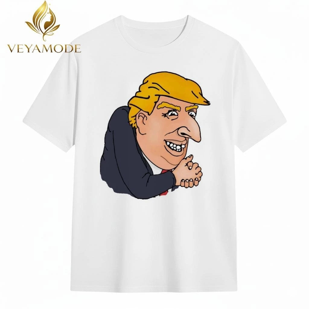 Draws Trump like a cool boss fight meme tee