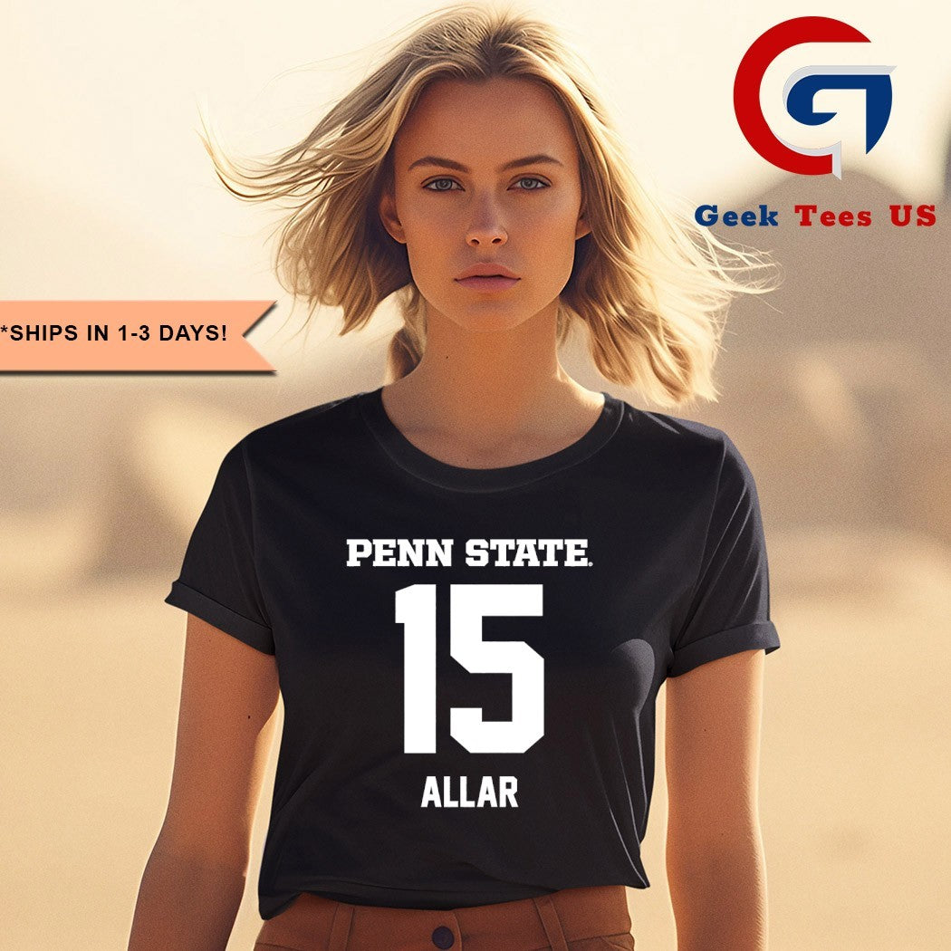 Drew Allar 15 Penn State Nittany Lions Football shirt