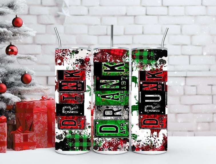 Drink Drank Drunk Tumbler