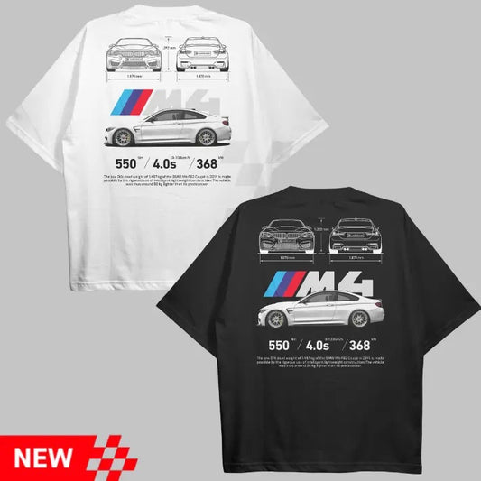Drive in Style: Car-Themed Vintage Graphic Tees, F82 M4 T-Shirt, F82 M4 Technical Specs Shirts, Sport Car Gift Shirt Top Menswear Streetwear