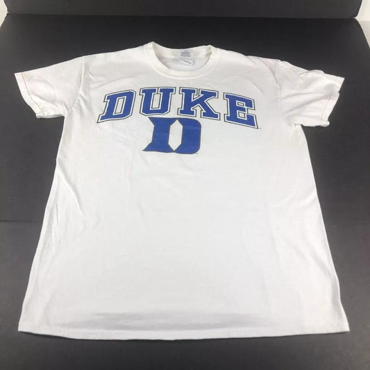 Duke Blue Devils Shirt Adult White & Blue Stained TeeUnisex T-shirt Sweatshirt Hoodie 49