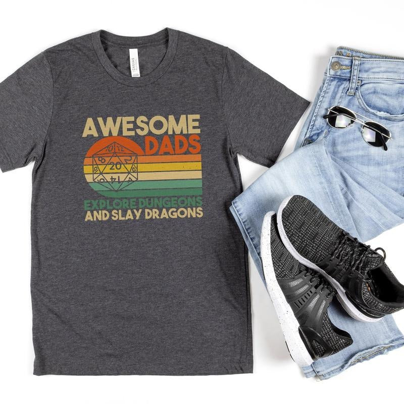 Dungeon And Dragon Shirt, Dnd Dungeon Dad Shirt, Dungeons And Dragons Clothing For Him, Dungeon Master Shirt, Dungeon Daddy Unisex TShirt