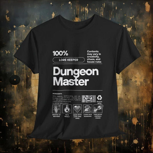 Dungeon Master Ingredients Shirt Funny Dnd Shirt, Dungeon Master Gifts, Dungeons And Dragons Tee, Rpg Gamer Apparel