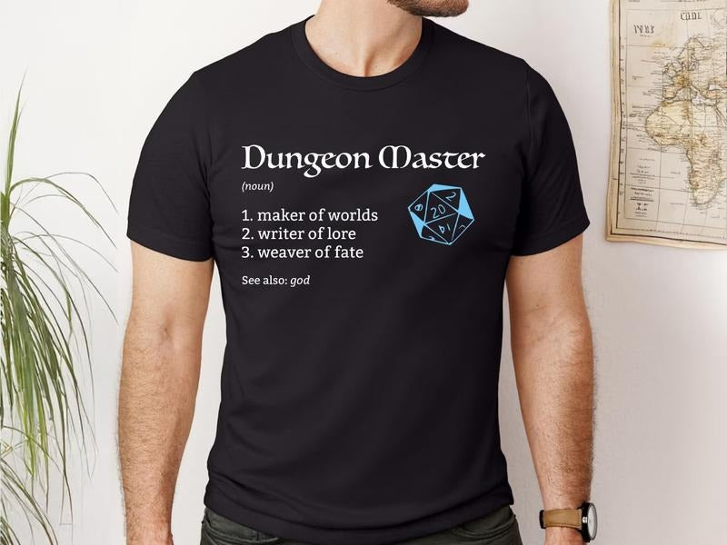 Dungeon Master Shirt Definition | DnD DM Gift Shirt | Dungeons and Dragon Shirt Hoodie, Sweatshirt | DripVista.com