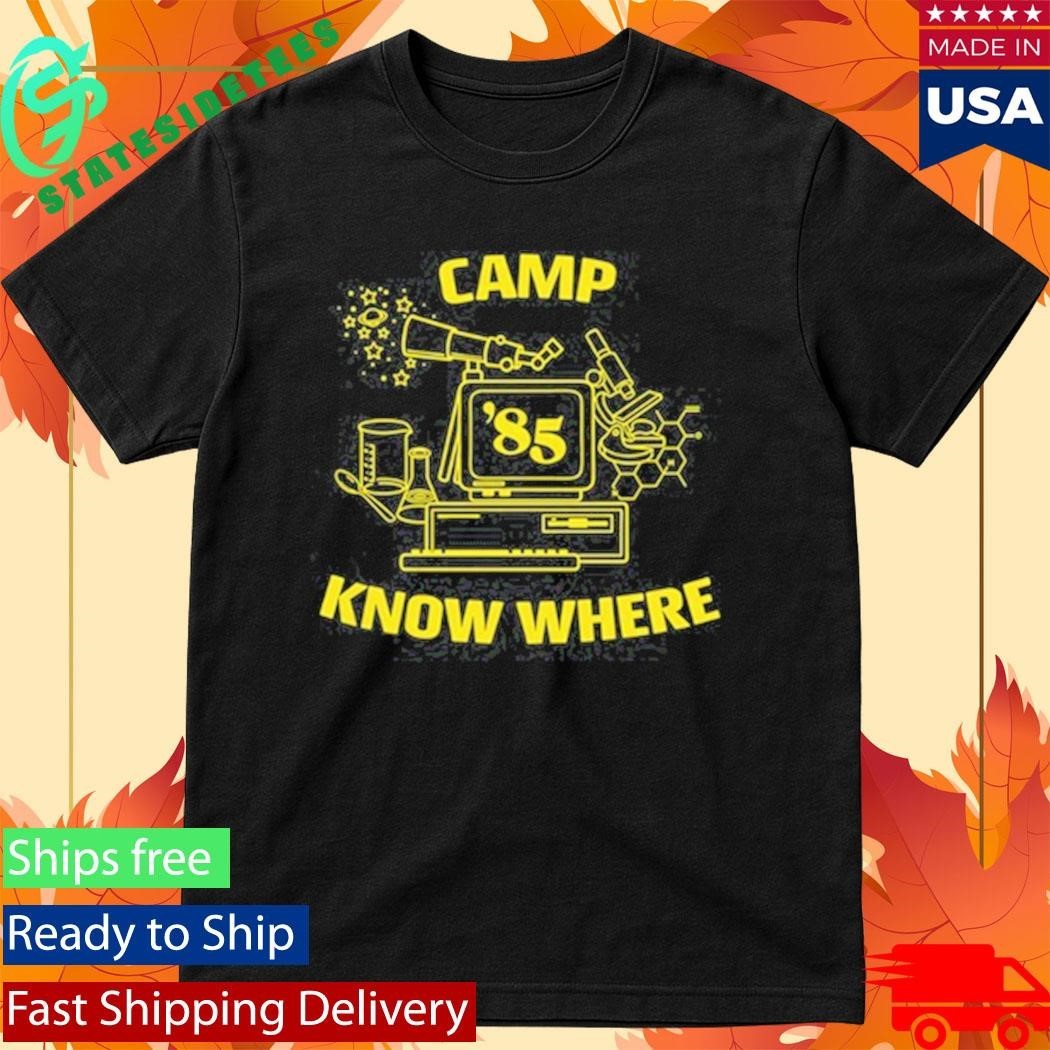 Dustin Henderson Camp Know Where Shirt
