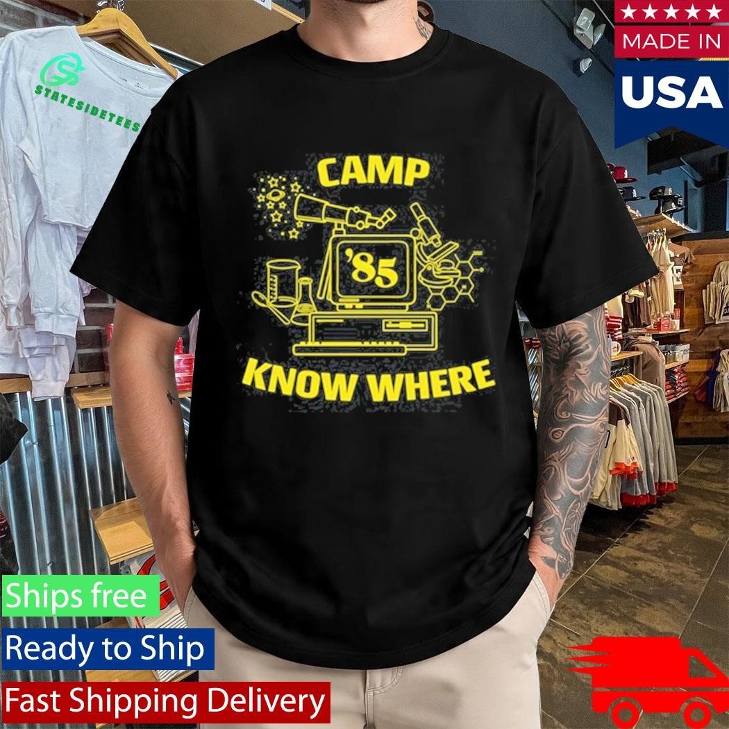 Dustin Henderson Camp Know Where Shirt