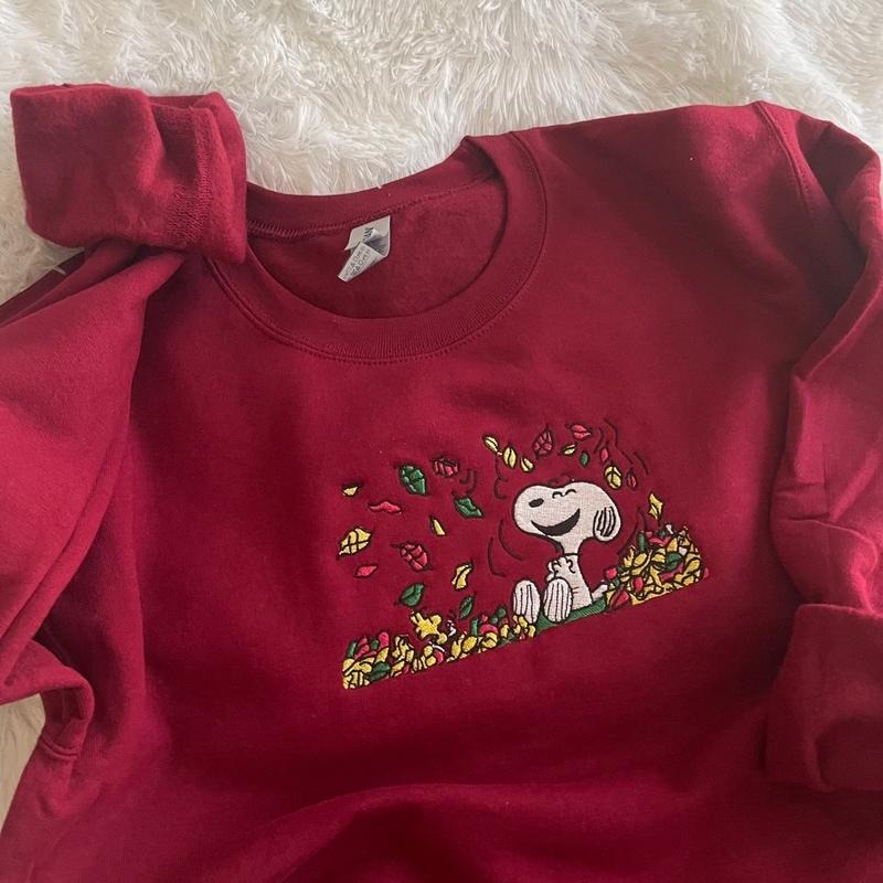 EMBROIDERED Fall Snoop Sweatshirt T-Shirts, Hoodie | DripVista.com