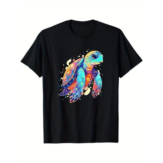 EWH Cute Tortoise Sea Turtle Sea Animal T-Shirt made in usa