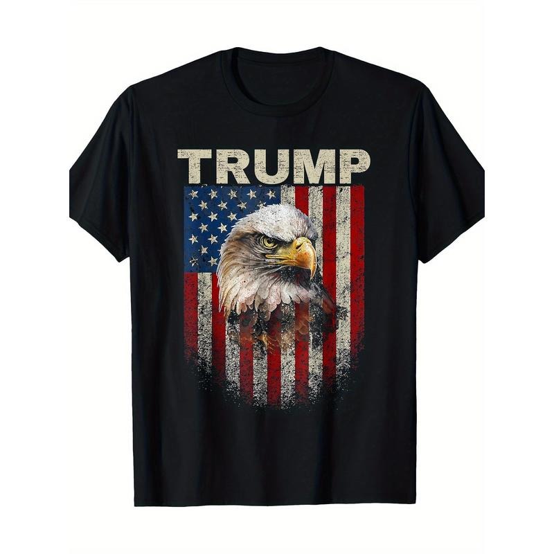 Eagle Trump 2024 Take America Back Trump Shirt For Men MAGA T-Shirt-220g made in usa Hoodie, Sweatshirt | DripVista.com