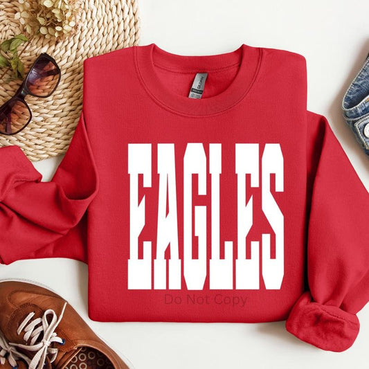 Eagles Screen Print Transfer