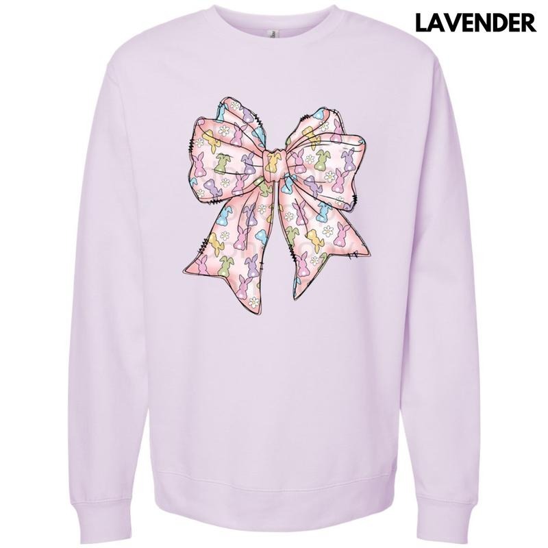Easter Bunny Bow Sweatshirt