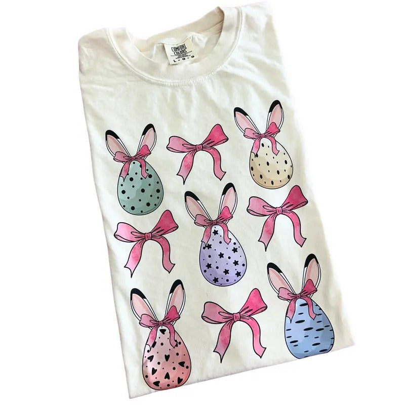 Easter Coquette Comfort Colors T-Shirt Hoodie, Sweatshirt | DripVista.com