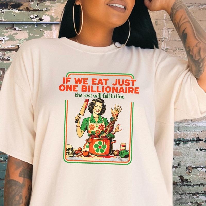 Eat the Rich Unisex Shirt, Eattherich Shirt, Anti Oligarchy Tee, Deny Defend Depose Shirt, Anti Republican, FAFO Political Merch Tee