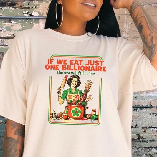 Eat the Rich Unisex Shirt, Eattherich Shirt, Anti Oligarchy Tee, Deny Defend Depose Shirt, Anti Republican, FAFO Political Merch Tee