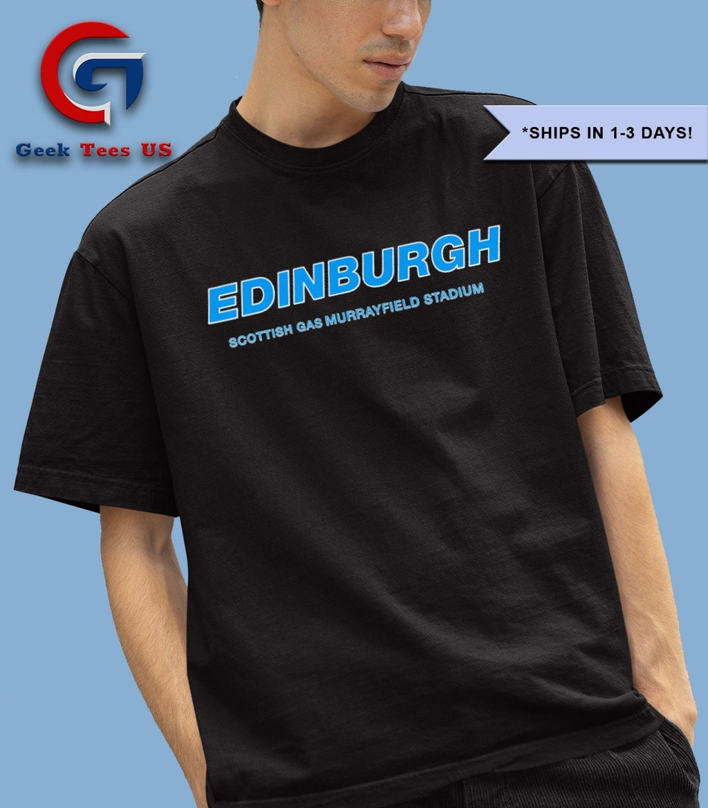 Edinburgh scottish gas Murrayfield Stadium shirt