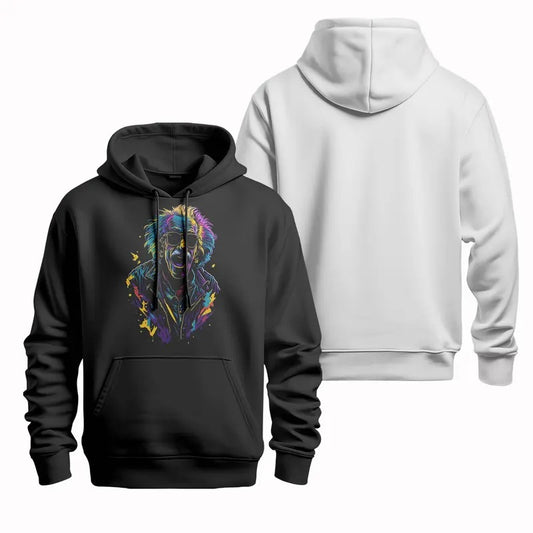 Einstein cool t-shirt, crewneck sweatshirt, hooded sweatshirt, Colorful sunglasses, cool and unique, Splash ink embellishment, art flying, Comfortable fabrics, fashionable and responsible, Wear it and share wisdom with trends.