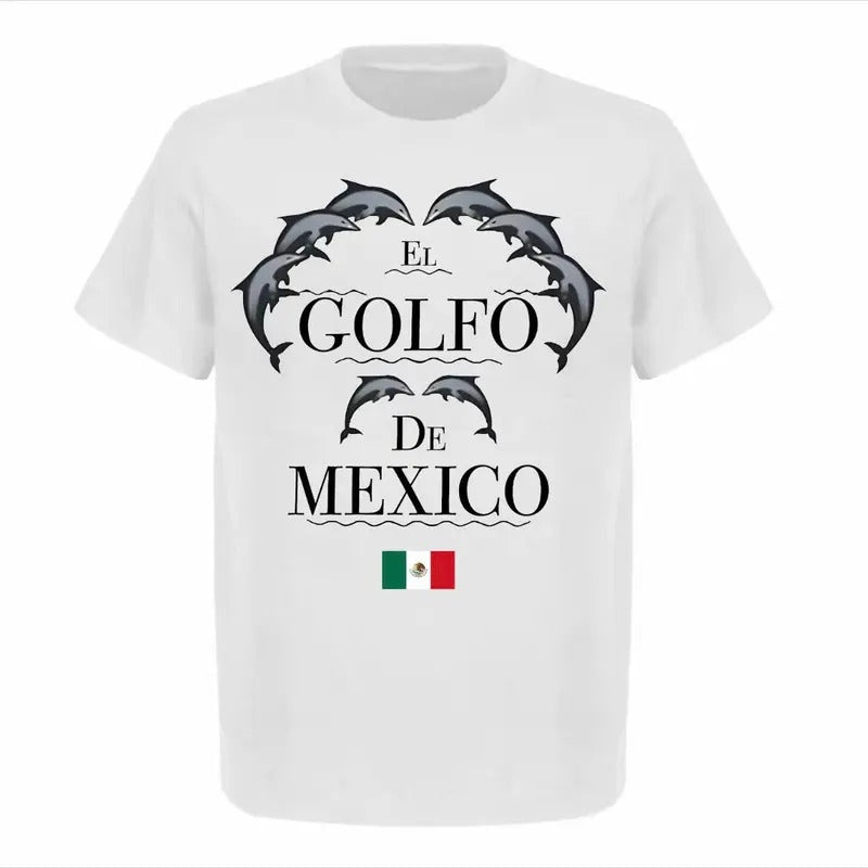 El Golfo De Mexico Shirt, Patricio Campillo T- Shirt, Gulf of Mexico, For Men And Women, Full Sizes, Cotton Top
