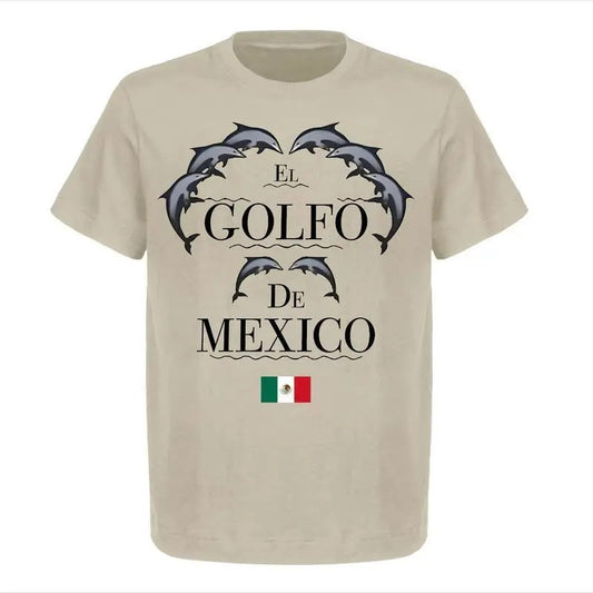 El Golfo De Mexico Shirt, Patricio Campillo T-Shirt, Gulf Of Mexico, For Men And Women, Cotton Top Crewneck Menswear Womenswear