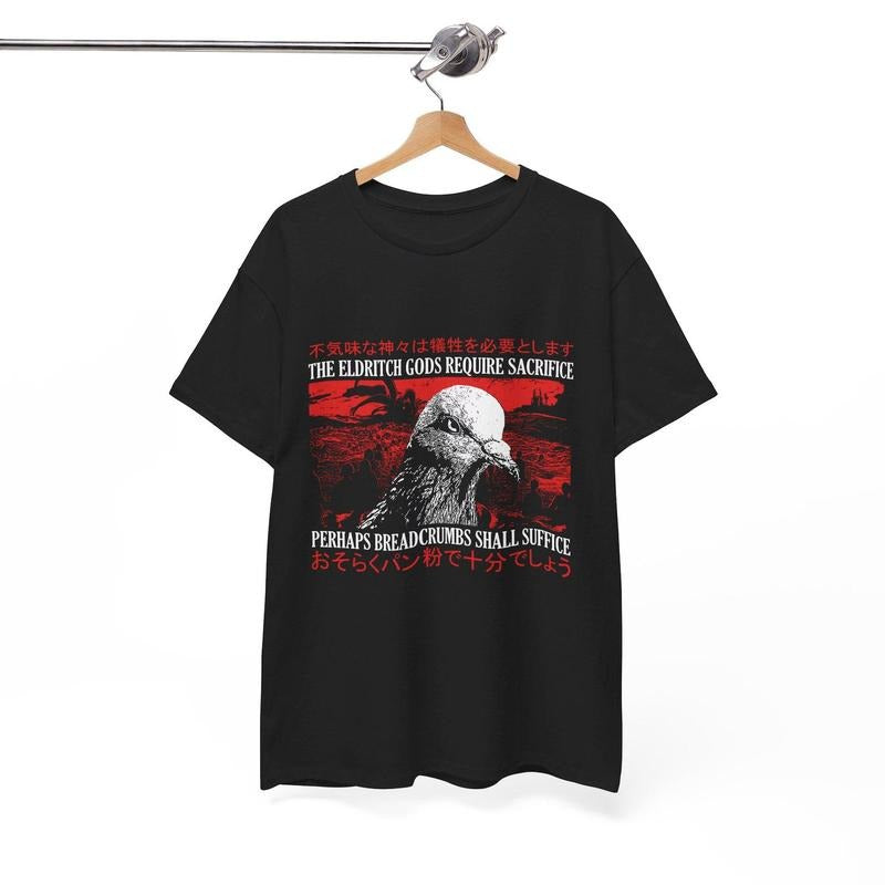 Eldritch Gods Pigeon T-Shirt Hoodie, Sweatshirt | DripVista.com