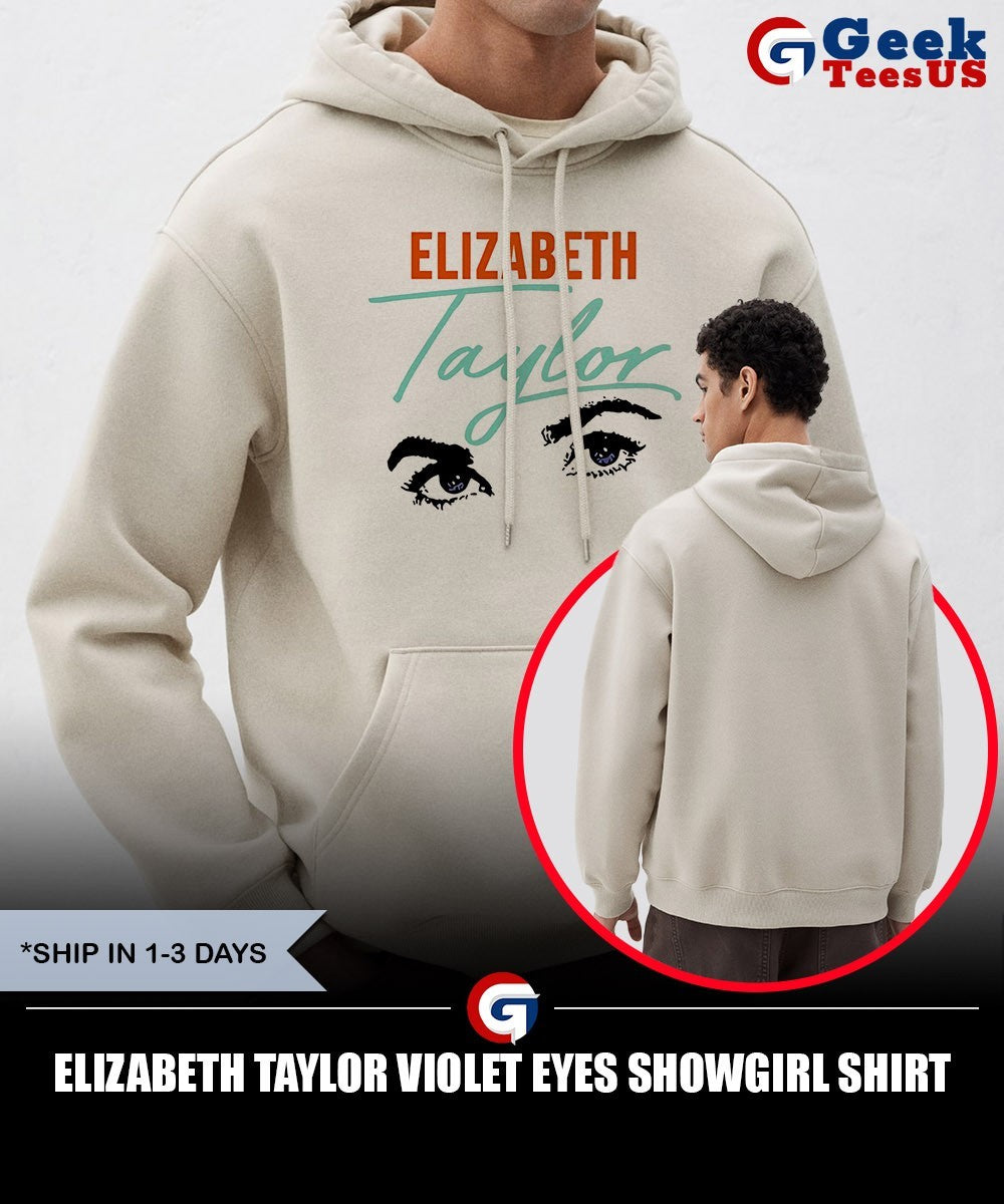 Elizabeth Taylor Violet Eyes Showgirl Shirt
