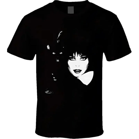 Elvira mistress of the dark cat T-shirt
