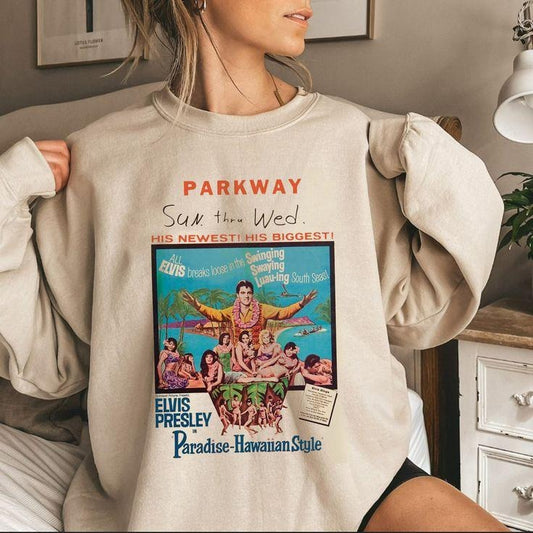 Elvis Presley 2022 Movie Sweatshirt - Gift for Elvis Lovers, Tom Hanks-Austin Butler Movie